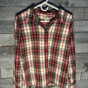L.L. Bean Scotch Plaid Shirt